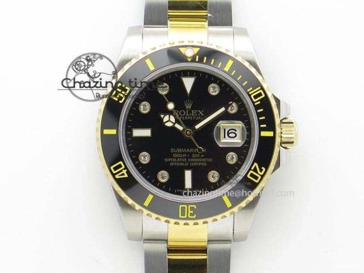 1:1 V6（Gain Dial SH4131 on Oysterflex Daytona RG 126515 Best Strap Weight） Black QF Edition 0524